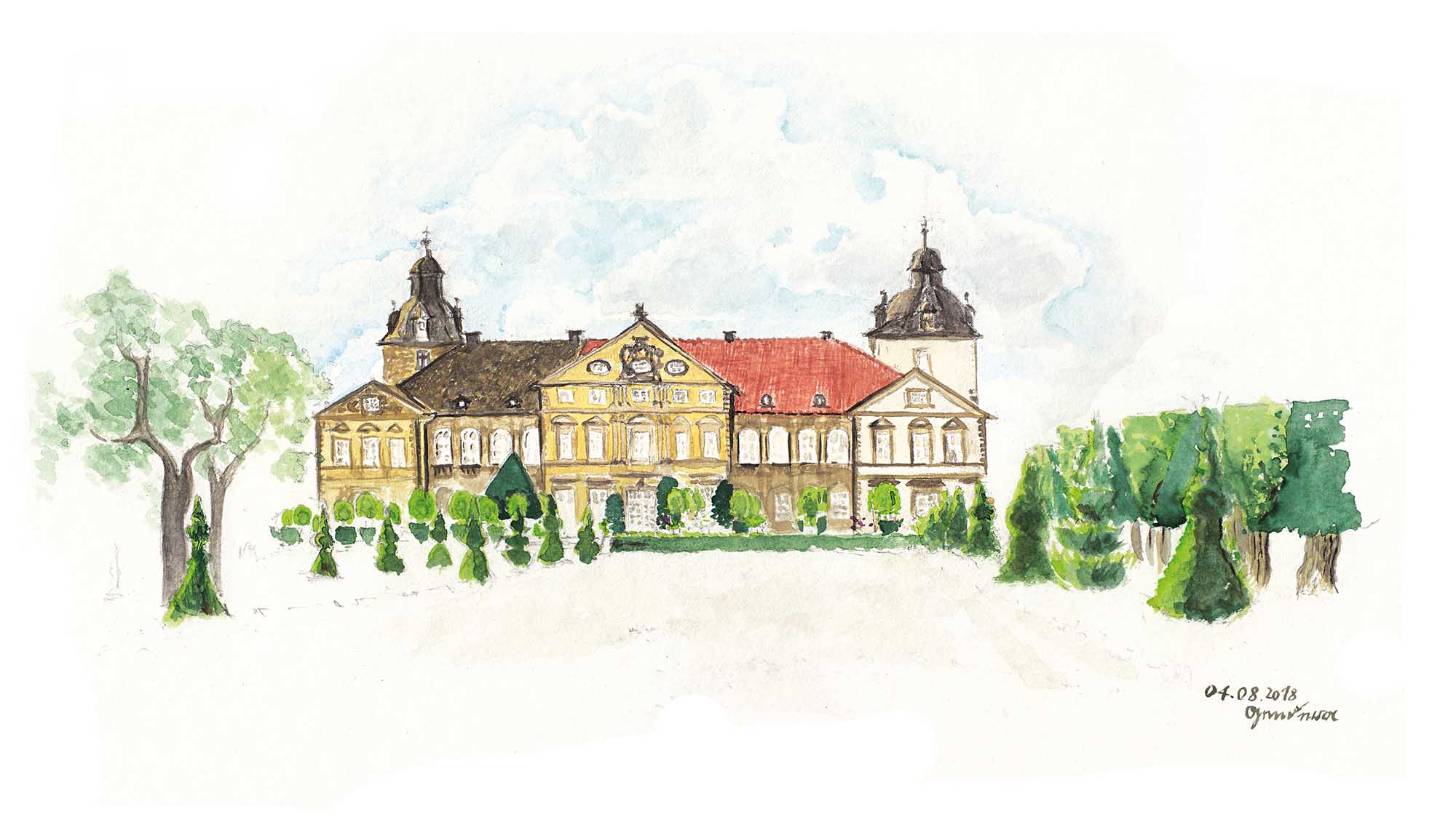 Schloss Hundisburg - Kunst Kirche Börde 